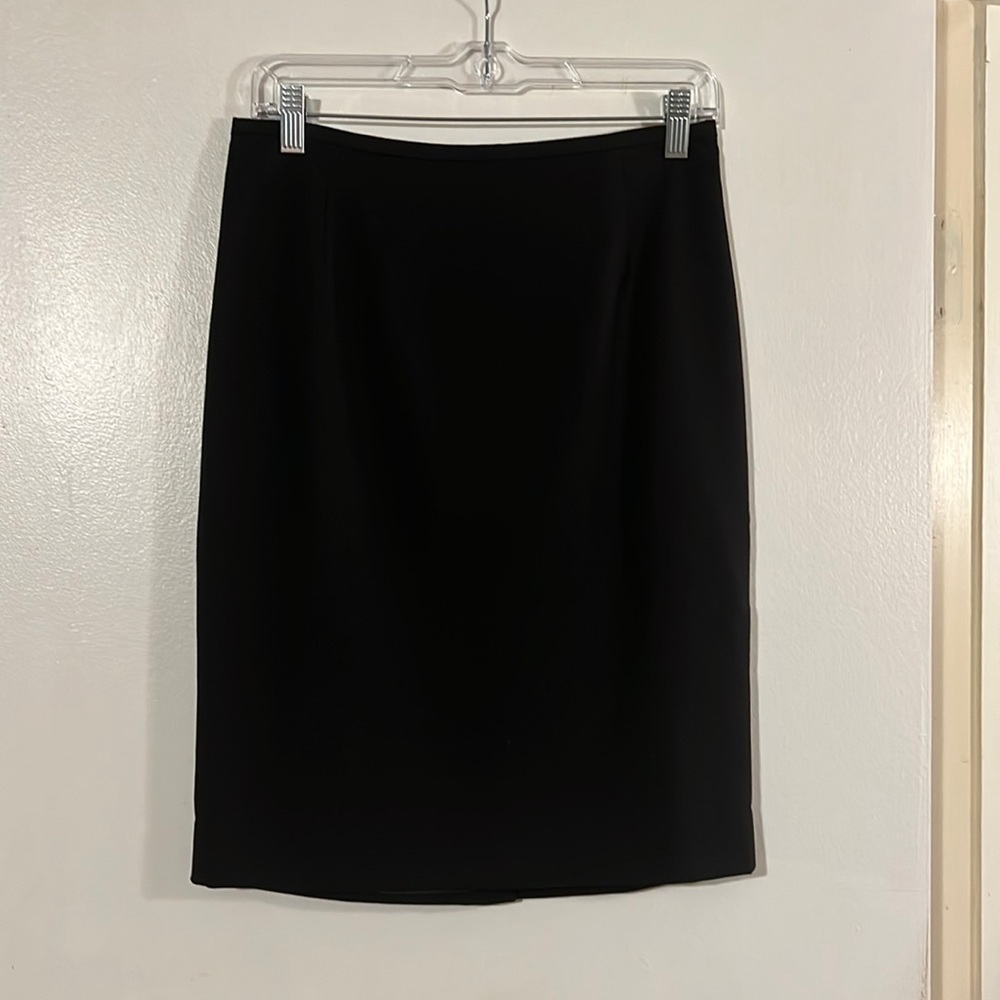 Calvin Klein black straight skirt